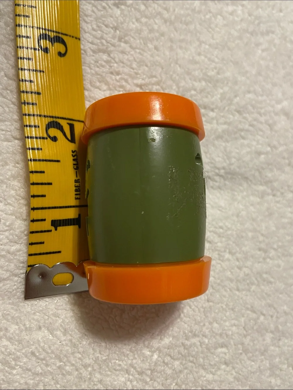 Vintage Retro Native American Olive Green & Orange Salt and Pepper Shakers